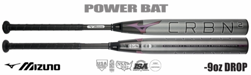 Mizuno F24 CRBN2 Fastpitch Bat 340670 -9oz (2024)