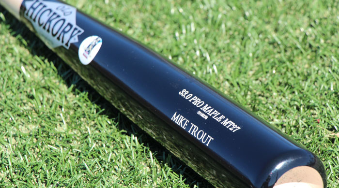 Old Hickory Steel Pressed MT27 Rock Maple Bat Lightly Used w/Warranty