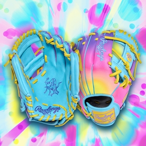 Rawlings Heart of the Hide Fun Burst Series 11.5" ContoUR Infield Glove PROR204U-2CBY (2026)