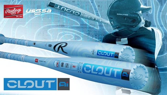 Rawlings Clout AI 2-3/4" Big Barrel USSSA Bat RUT5C8 -8oz (2025)