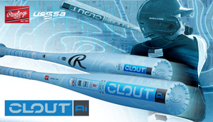 Rawlings Clout AI 2-3/4" Big Barrel USSSA Bat RUT5C8 -8oz (2025)