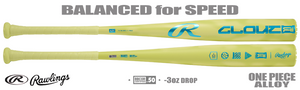 Rawlings Clout AI 2-5/8" BBCOR Bat RBB6C3 -3oz (2026)