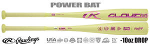 Rawlings Clout AI 2-5/8" Youth USA Bat RUS6C10 -10oz (2026)