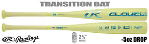 Rawlings Clout AI 2-3/4" Big Barrel USSSA Bat RUT6C5 -5oz (2026)
