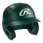 Rawlings RX2 Matte Dark Green Batting Helmet RX2MATDG