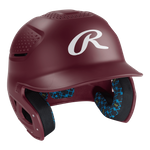 Rawlings RX2 Matte Maroon Batting Helmet RX2MATMN