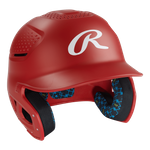 Rawlings RX2 Matte Scarlet Batting Helmet RX2MATSC