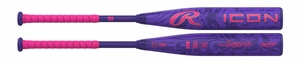 Rawlings Icon 2-3/4" Big Barrel USSSA Bat RUT7I10 -10oz (2027)