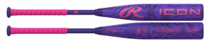 Rawlings Icon 2-3/4" Big Barrel USSSA Bat RUT7I10 -5oz (2027)