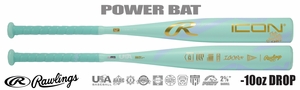 Rawlings Icon The Chosen One 2-5/8" Youth USA Bat RUS6IONE10 -10oz (2026) Lightly Used w/Warranty