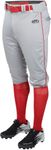 Rawlings Launch Adult Blue Gray/Scarlet Piped Knicker Pants LNCHKPP-BG/S