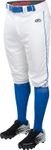 Rawlings Launch Adult White/Royal Piped Knicker Pants LNCHKPP-W/R