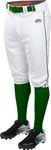 Rawlings Launch Adult White/Green Piped Knicker Pants LNCHKPP-W/GN
