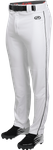 Rawlings Launch Youth White/Black 1/8" Piped Pants YLNCHSRP-W/B