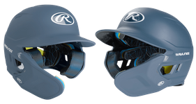 Rawlings MACH Adjust Matte Columbia Blue Helmet w/Extension MA07J-MCB-ADJ