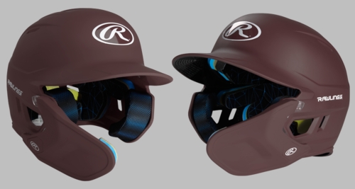 Rawlings MACH Adjust Matte Maroon Helmet w/Extension MA07J-MMA-ADJ