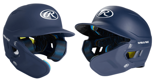 Rawlings MACH Adjust Matte Navy Helmet w/Extension MA07J-MNA-ADJ