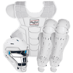 Rawlings MACH Intermediate White/White Catcher's Kit MCHCSI-W/W