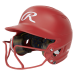 Rawlings Mach Hi-Viz Scarlet Fastpitch Helmet MCHVIZ-SC