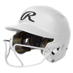 Rawlings Mach Hi-Viz White Fastpitch Helmet MCHVIZ-WH