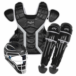 Rawlings Mach Pro Adult Black Catcher's Set MCHPROCSL-BKWH