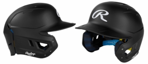 Rawlings Mach Fit Black Batting Helmet MACHFIT-MAT-BK