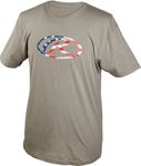 Rawlings Oval R Flag Gray T-Shirt FLM2-G