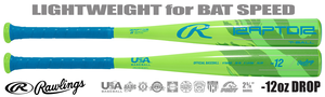 Rawlings Raptor 2-1/4" Youth USA Tee Ball Bat RTB6R12 -12oz (2026)