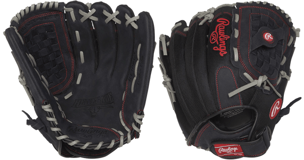Gant Baseball/softball Rawlings Renegade RS140 Vintage - 14 Pouces, Noir, Droitier