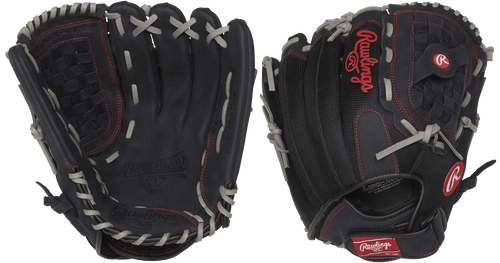 Sac à Gants Rawlings 13x11 Pouces - Baseball/Softball - Noir - Cordon De Serrage