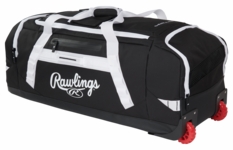 Rawlings YADI2 Black Wheeled Equipment Bag YADI2WHBG-BK