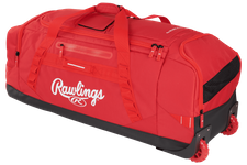 Rawlings YADI2 Scarlet Wheeled Equipment Bag YADI2WHBG-SC