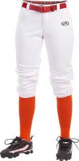 Rawlings Launch Series Game/Practice Baseball Pant, Adult, Solid Color, Knicker, Gray, XL, Grey