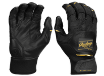 Rawlings Workhorse Black/Gold Batting Gloves WH25BG-BKGO