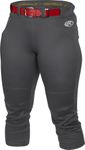 Rawlings Yoga Women's Adult Gray No-Zip Softball Pants WYP-GR