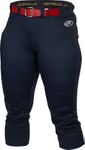 Rawlings Yoga Women's Adult Navy No-Zip Softball Pants WYP-N