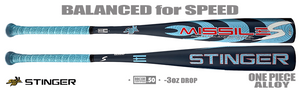 Stinger Missile S 2-5/8" BBCOR Bat (2024)