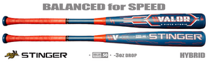 Stinger Valor 2-5/8" BBCOR Bat (2025)
