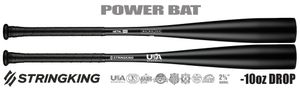 LIQUIDATION SALE: StringKing Metal Pro 2-5/8" Youth USA Bat 3673 -10oz (2022)