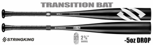 LIQUIDATION SALE: StringKing Metal 2 2-3/4" Big Barrel USSSA Bat 657723 -5oz (2023)