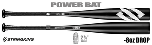 LIQUIDATION SALE: StringKing Metal 2 PRO 2-3/4" Big Barrel USSSA Bat 655359 -8oz (2023)