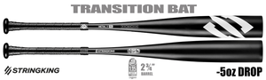 LIQUIDATION SALE: StringKing Metal 2 PRO 2-3/4" Big Barrel USSSA Bat 657735 -5oz (2023)