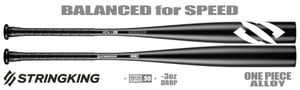 LIQUIDATION SALE: StringKing Metal 2 Pro 2-5/8" BBCOR Bat 5534 -3oz (2022)