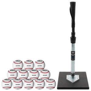Tanner Batting Tee w/ A1035 Baseballs -- 1 DZ
