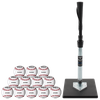 Tanner Batting Tee w/ A1035 Baseballs -- 1 DZ