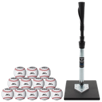 Tanner Batting Tee w/ A1228 Baseballs -- 1 DZ