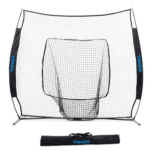 Tanner Portable 7' x 7' Baseball Training Net with Carry Bag