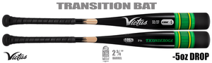 Victus Vibe LE Black Pencil 2-3/4" Big Barrel USSSA Bat VSBVIBPB5 -5oz (2025)