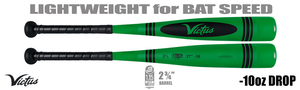 Victus Vibe Crayon Greenlight 2-3/4" Junior Big Barrel USSSA Bat -10oz VJBBVIBC-GR (2025)