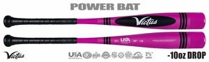 Victus Vibe Crayon Power Pink 2-5/8" Youth USA Bat -10oz VSBVIB10CU-PK (2025) Lightly Used w/Warranty